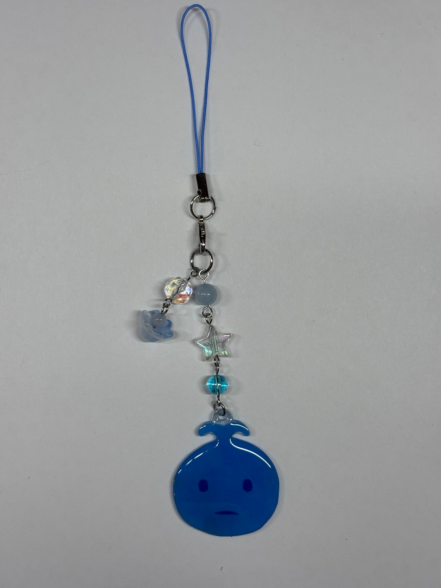 Water smiski keychain
