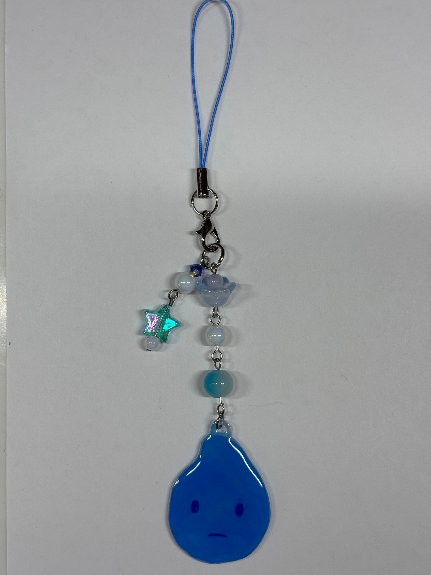 Water smiski keychain