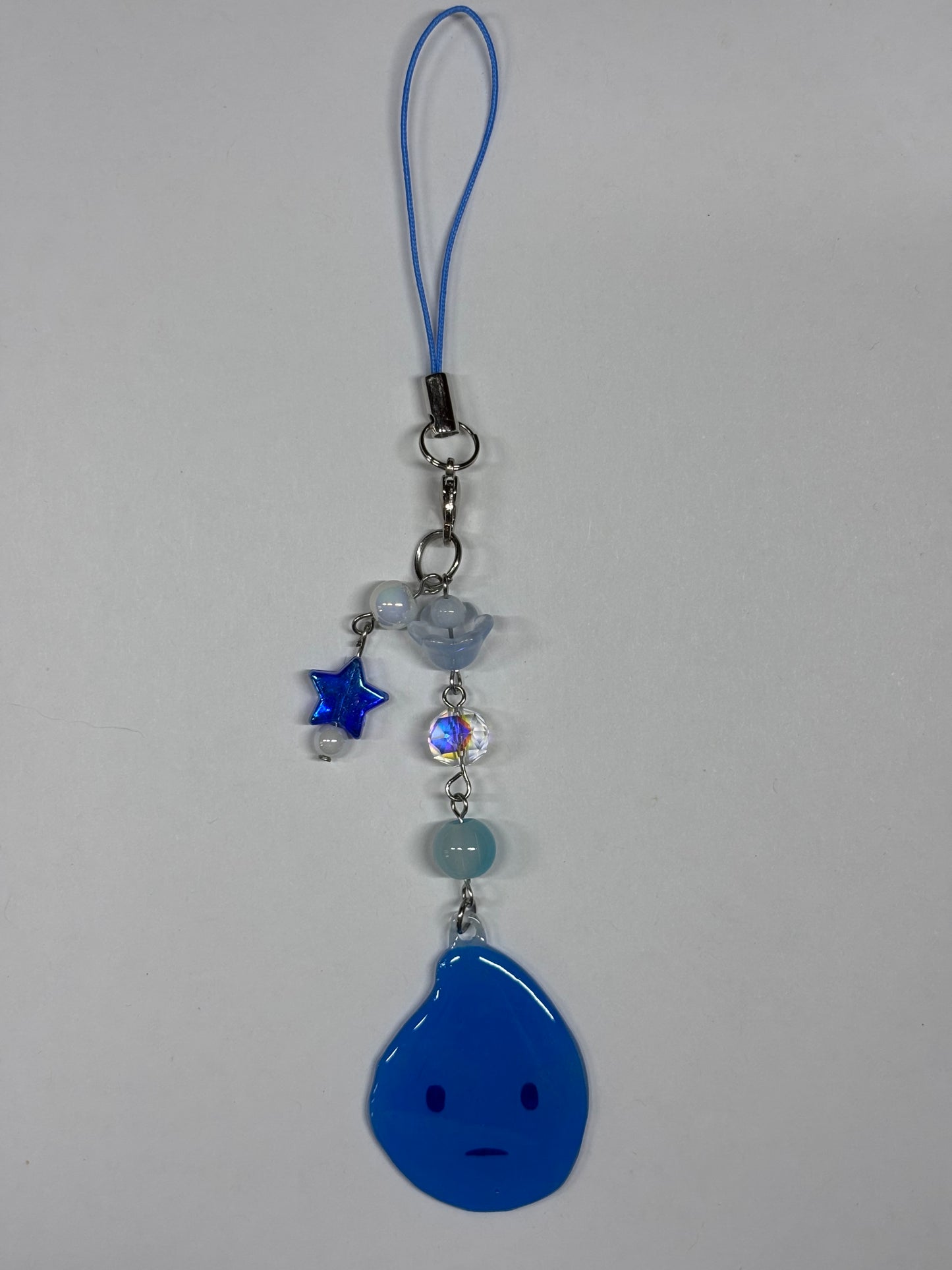 Water smiski keychain