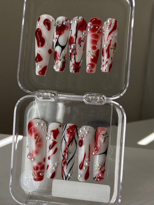 Bloody Baddie (XL Nails)