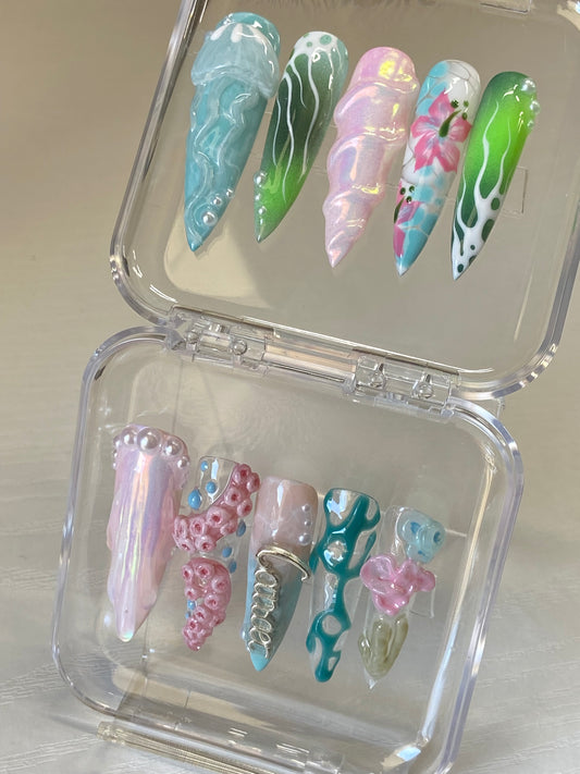 Zodiac: Cancer♋️(XL Nails)
