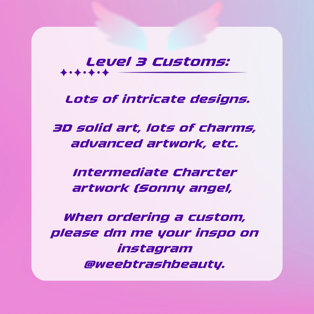 Level 3 Customs