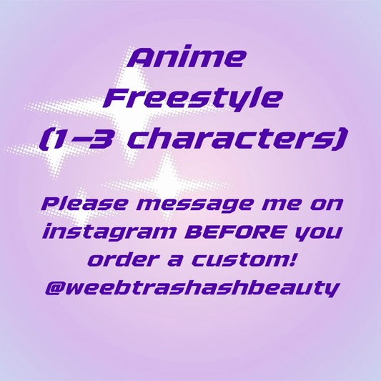 Freestyle Anime (1-3 Charcters)